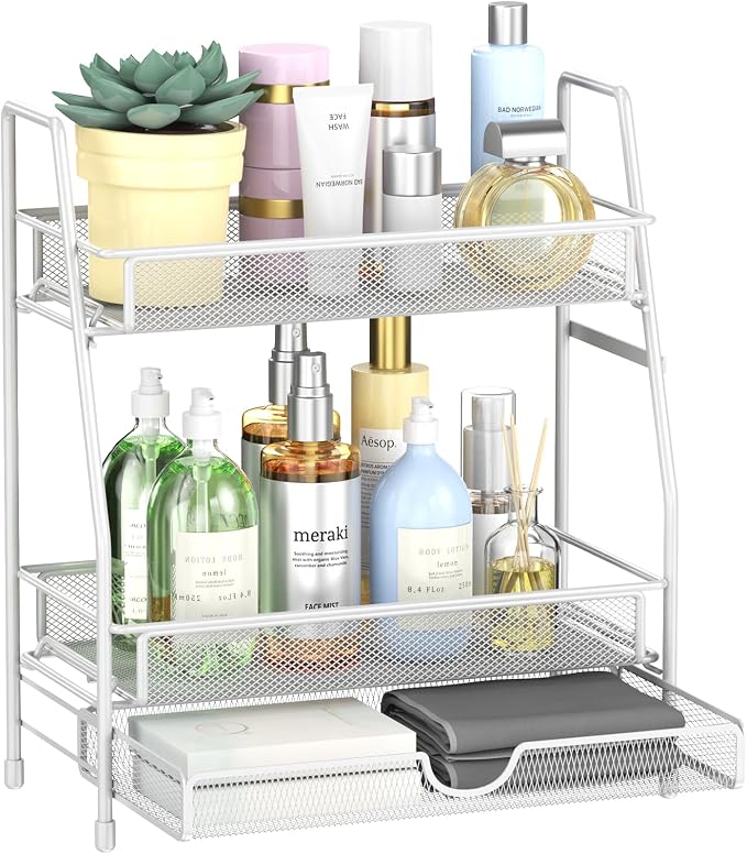 LEMIKKLE 2-Tier Bathroom Counter Organizer - Image 8