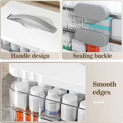 ARSTPEOE 4-Tier Medicine Organizer - Image 6