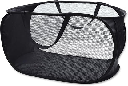 HONOMA Sturdy Mesh Laundry Hamper Basket Bag, Pop up Basket by HONOMA