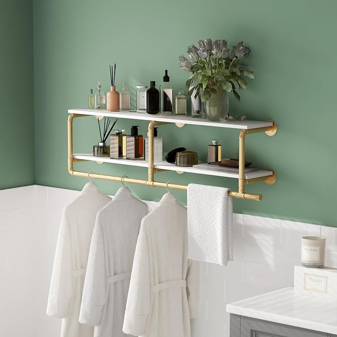 ORSENIGO Industrial Pipe Clothing Rack - Image 7