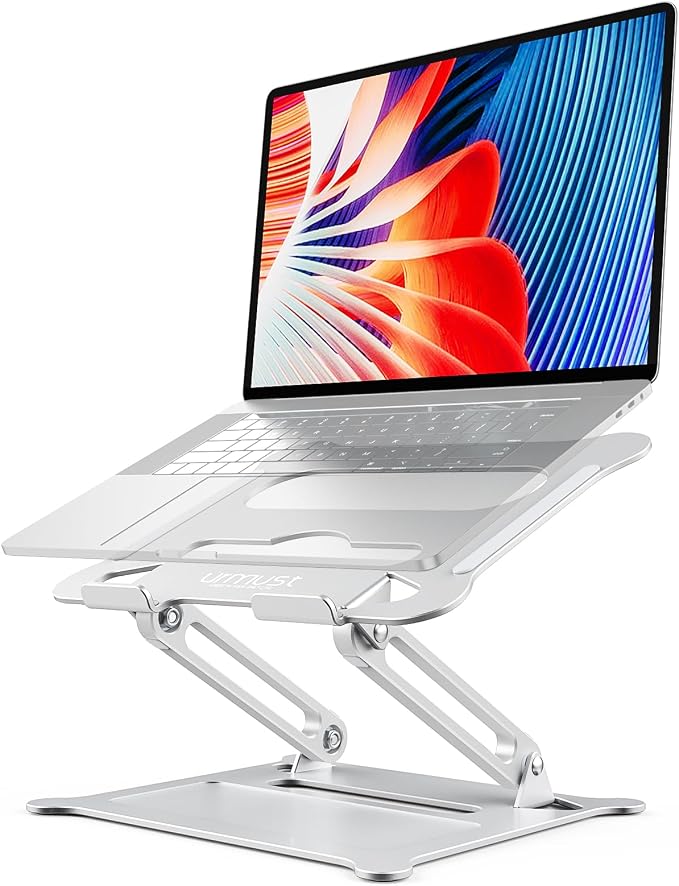 Urmust Laptop Notebook Stand Holder Adjustable Ultrabook Stand Riser Portable by Urmust