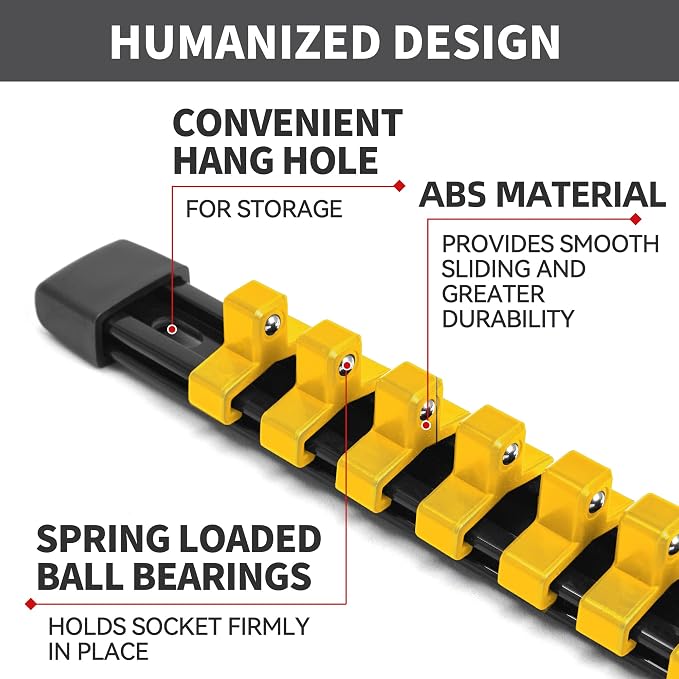 Socket Organizer Drive ABS Tools - Image 3