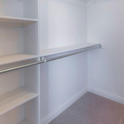 Design House Closet Rod, Adjustable, 27-Inches to 48-Inches, Steel Construction - Image 6