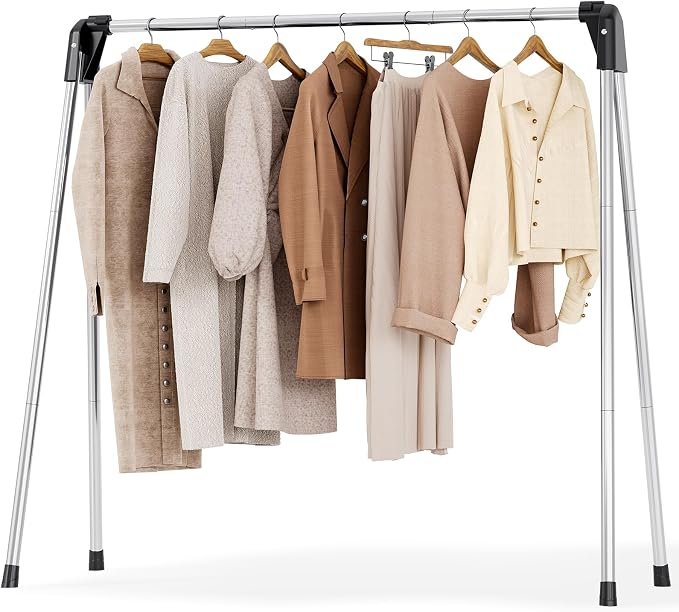 APEXCHASER Clothes Drying Rack Foldable, Stainless Steel Laundry Drying Rack by APEXCHASER
