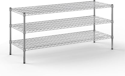 21" Deep x 60" Wide x 27" Height Wire Shelving Kit | 3-Tier | NSF Commercial by Regal+Altair