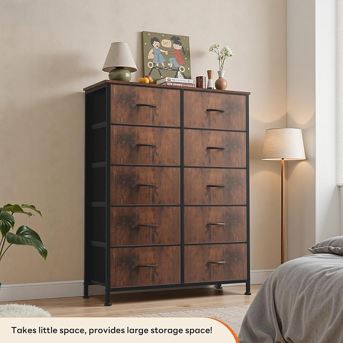 Sweetcrispy 10 Drawer Tall Dresser - Image 5