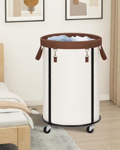 STORAGE MANIAC Rolling Laundry Hamper - Image 8