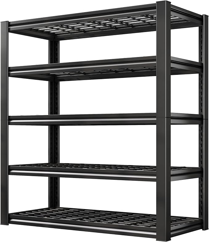 REIBII Garage Shelving 3000LBS, Heavy Duty Storage Shelves, Adjustable - Image 8