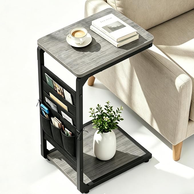 TV Trays for Eating on Couch Side Tables that Slide Under Dinner TV Tray Table by Unknown