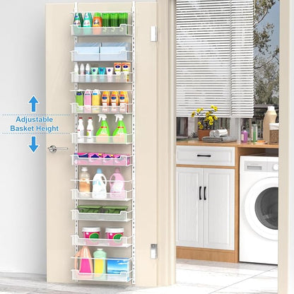Over the Door Pantry Organizer, 10-Tier Over the Door Organizer - Image 3