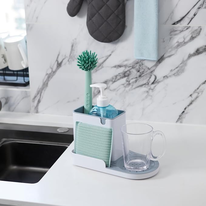 Amazon Basics Kitchen Sink Organizer/Sponge Holder - Image 7