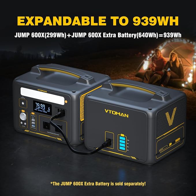 VTOMAN 939Wh Portable Power Station Bundle - Image 3