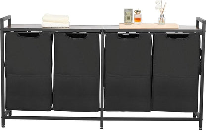 VEVOR 4 Section Laundry Sorter, Large Laundry Hamper by VEVOR