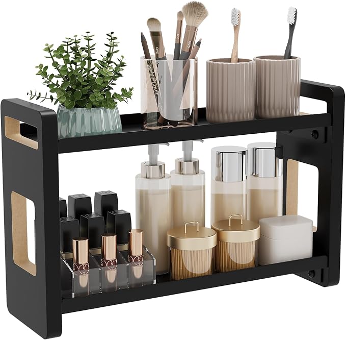 Bathroom Counter Organizer, Bathroom Counter Shelf, Bathrooms Organizers by UJQSUN