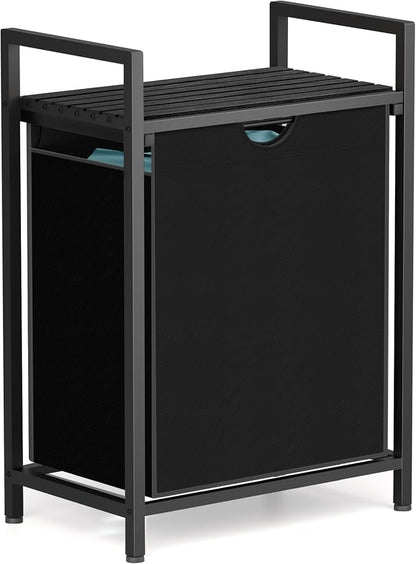 Laundry Sorter with Removable Bag, 16 Gallons Laundry Hamper with Adjustable by Sonharlar