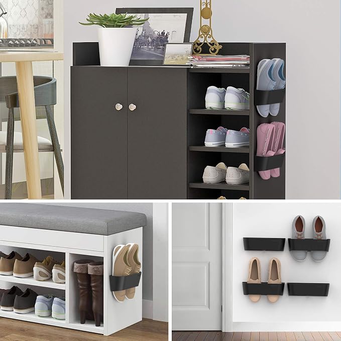 Wall Mounted Shoes Rack 6Pack - Image 2