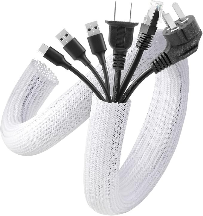 AGPTEK Cable Sleeve Cover, 6.6ft by AGPTEK