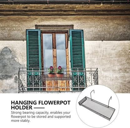 Flower Pot Rack Plant Holder Planter Stand Hanger Adjustable Metal Multiple - Image 6