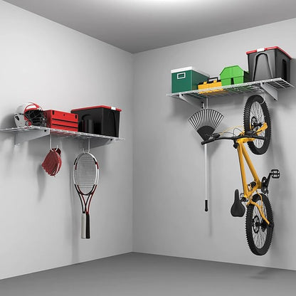 TORACK 2 Pack Garage Storage Wall Shelves - Image 2