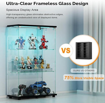 VINGLI Glass Display Cabinet - Image 5