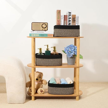 MiniArk Small Storage Baskets for Organizing | Closet Organizer Bins | Shelf - Image 6
