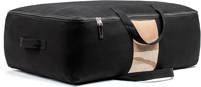 Soft Canvas Storage Bags with Zipper. Thick Breathable - Image 8