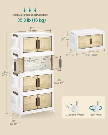 SONGMICS 26QT Plastic Storage Bins - Image 6