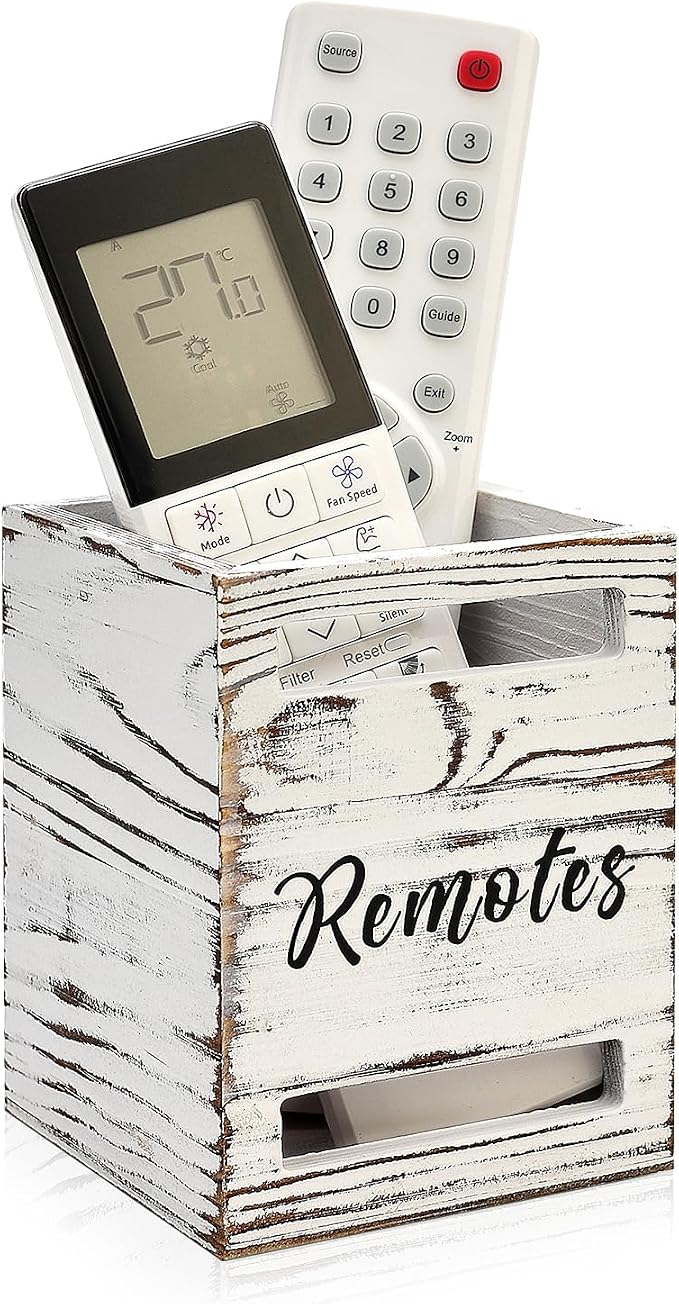 Small Remote Control Holder for Table Bedside Organizer Controller Holder by Hilislog