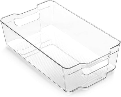 BINO | Stackable Plastic Storage Bins, X-Large by BINO