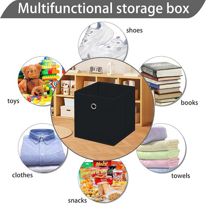 13x13x13 storage cube bins, collapsible fabric storage cubes Decorative storage - Image 3