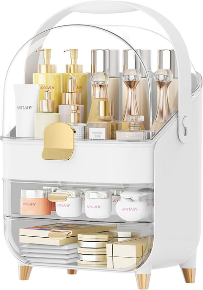 Makeup Organizer Countertop, Skincare Holder Bathroom Counter Organizer - Image 8
