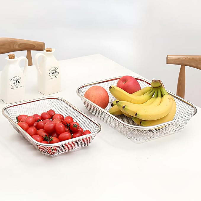 Utensil Drying Rack, 2 Pack Utensils Holder Dishwasher Silverware Basket | - Image 8