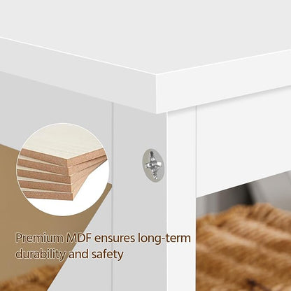 Yaheetech End Tables Set of 2, 3-Tier Side Tables - Image 6
