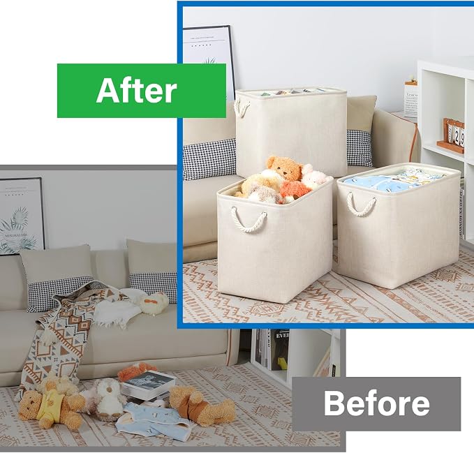 Bidtakay Extra Large Storage Baskets - Image 4