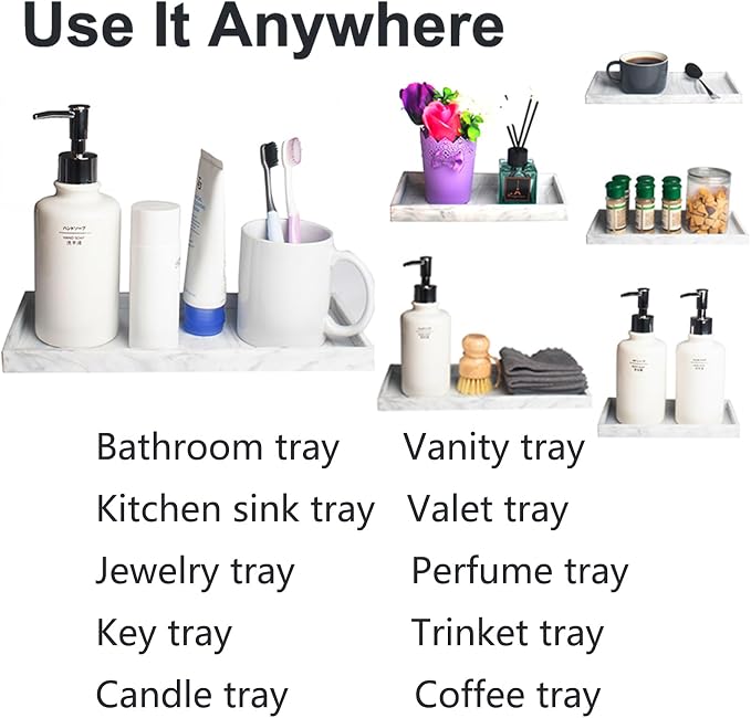 DNC Silicone Bathroom Vanity Tray - Image 7