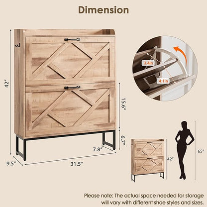Nicetree Shoe Storage Cabinet - Image 2