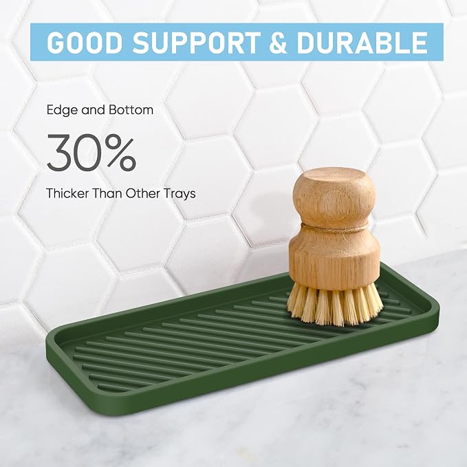 EG-SIPRO Kitchen Sink Organizer Tray, Sponge Holder - Image 4