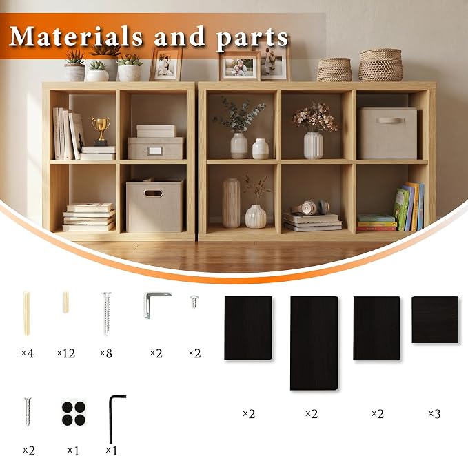 WannabeMyself【2026 Wooden Thick Frame】 6 Cube Storage Organizer - Image 8