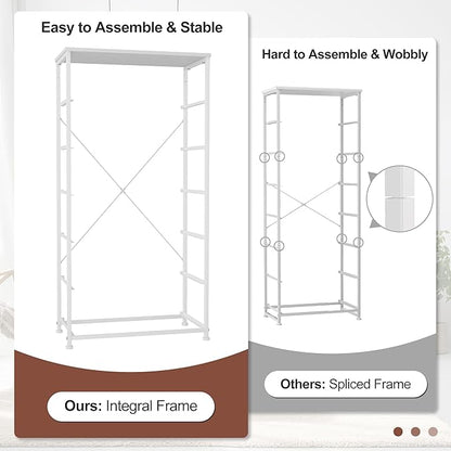 Tall 6-Drawer Wide Fabric Storage Tower Dresser - Image 3