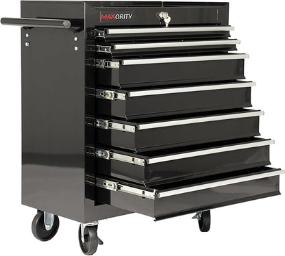 7-Drawer Heavy-Duty Rolling Tool Chest Cabinet by Maxority