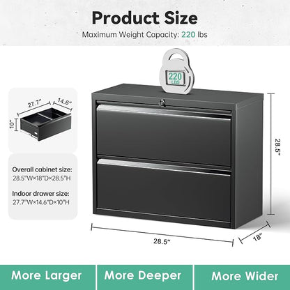 Bonusall Lateral File Cabinet - Image 3