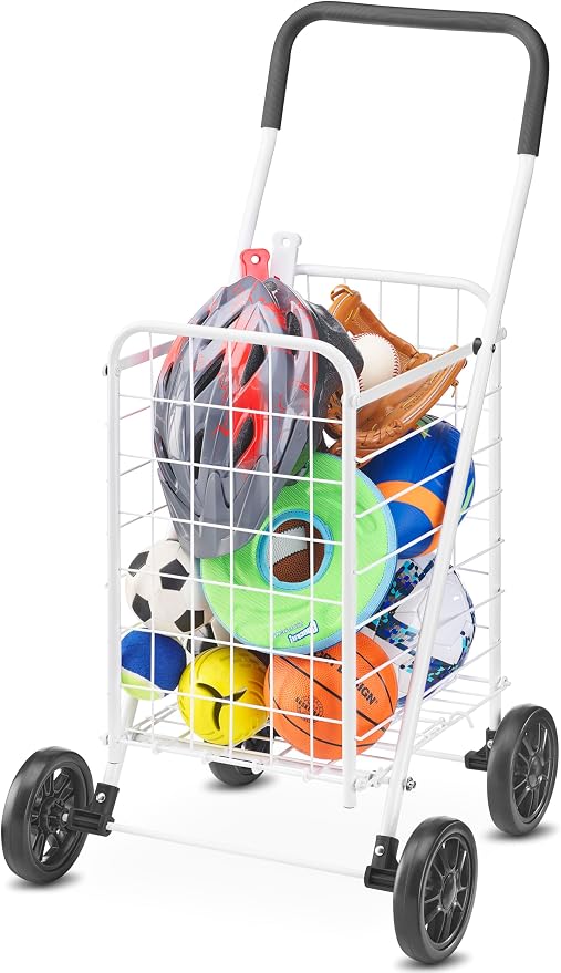 Whitmor Folding Utility Shopping Cart by Whitmor