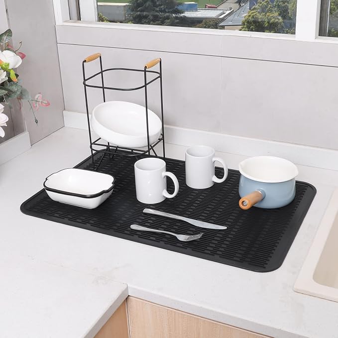 Silicone Dish Drying Mat for Multiple Usage, Easy clean, Eco-friendly, - Image 5
