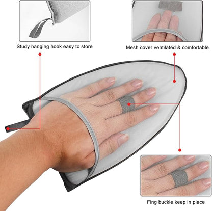Steamer Hanger Stand with Garment Steamer Ironing Gloves, Garment hanger - Image 7