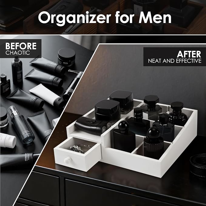 Cologne Organizer For Men, Perfume Organizer, Bathroom Organizers, Coffee - Image 6