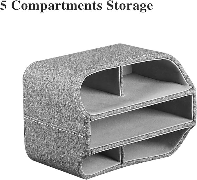 Remote Control Holder, Spinning Remotes Caddy Organizer - Image 3