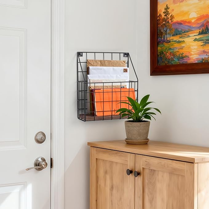 Mail Holder Magazine Basket - Image 6
