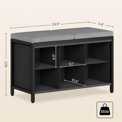 YATINEY Shoe Storage Bench - Image 3
