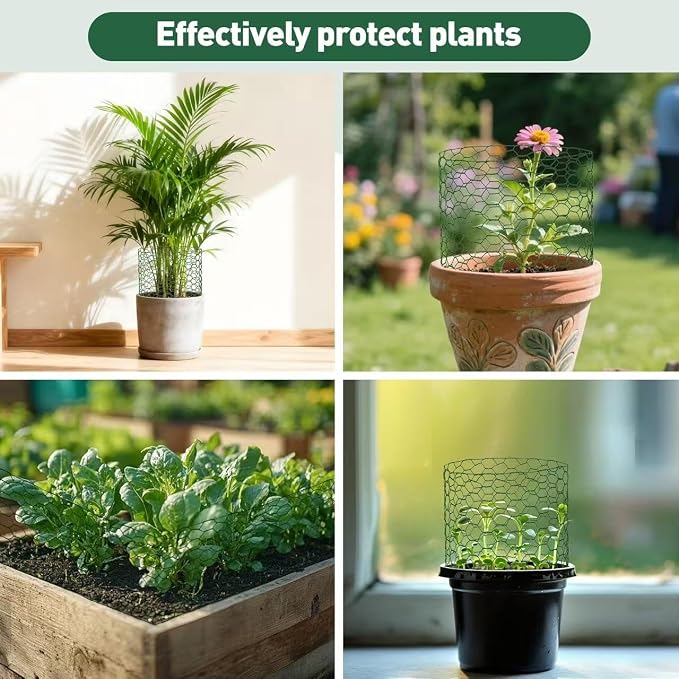 5 in×236 in Floral Wire Netting, Garden Fencing, Protect Plant & Decorate - Image 4
