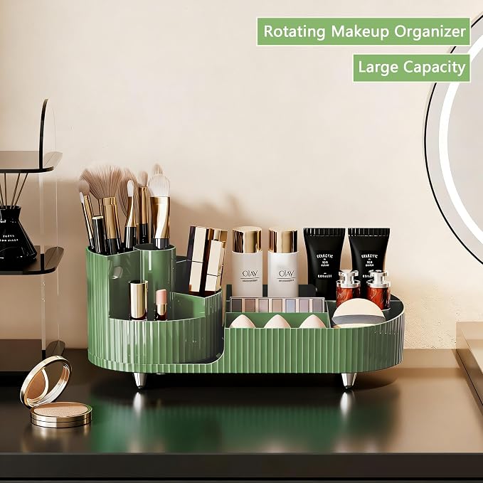 Rotating Makeup Organizer for Vanity - Image 5